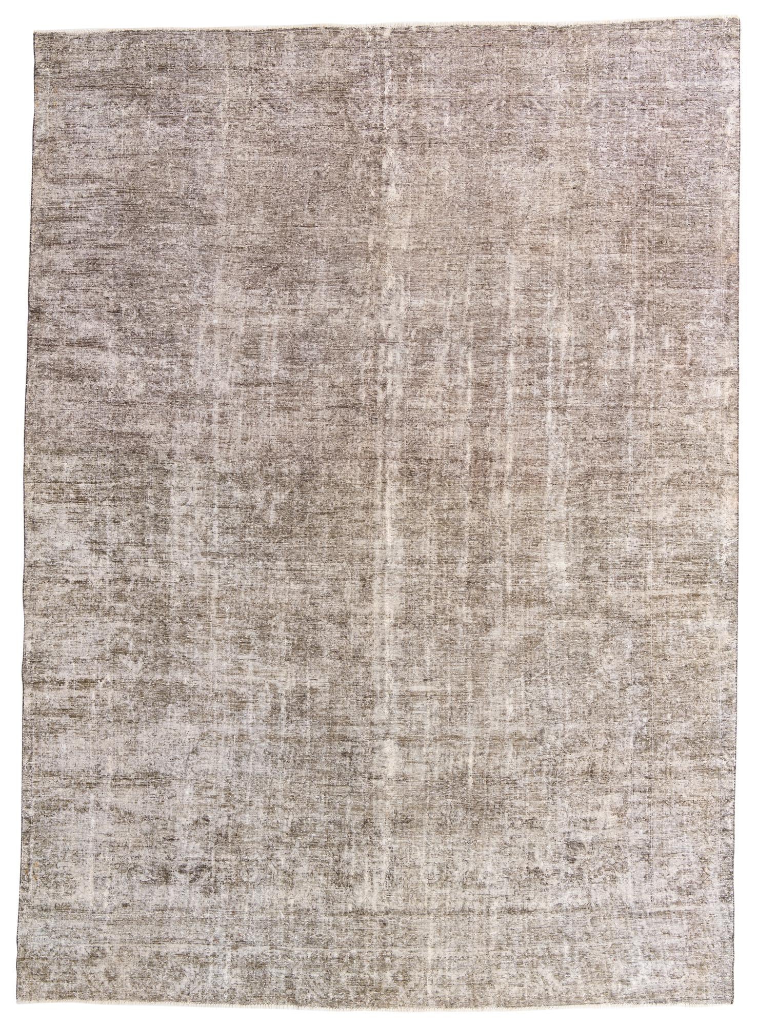 9' 2 x 12' 6 Hand Knotted Ultra Vintage Persian Wool Rug