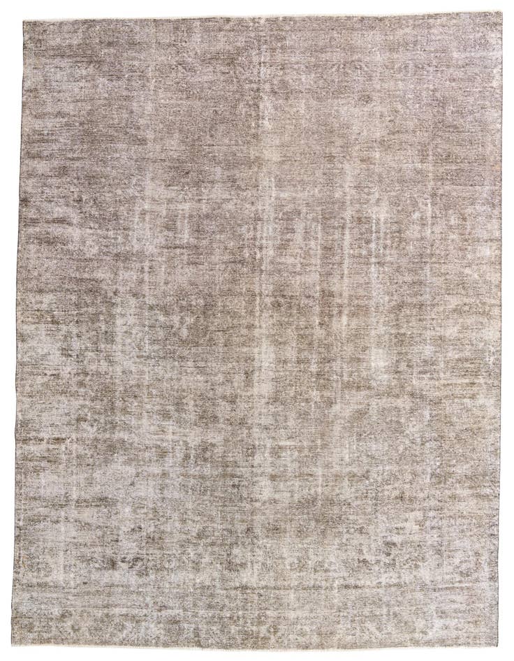 Detail image of 9' 2 x 12' 6 Hand Knotted Ultra Vintage Persian Wool Rug