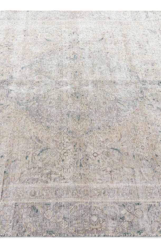 Detail image of 5' 9 x 8' 8 Hand Knotted Ultra Vintage Persian Wool Rug