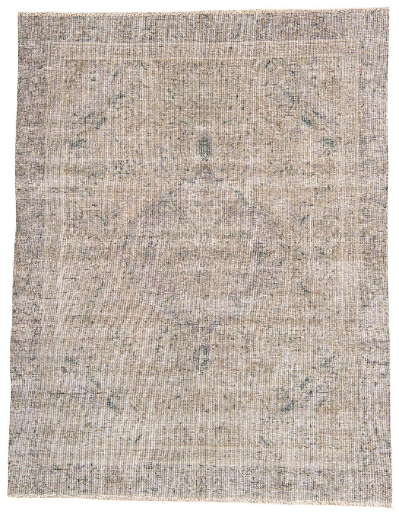 Primary image 5' 9 x 8' 8  Hand Knotted Ultra Vintage Persian Wool Rug