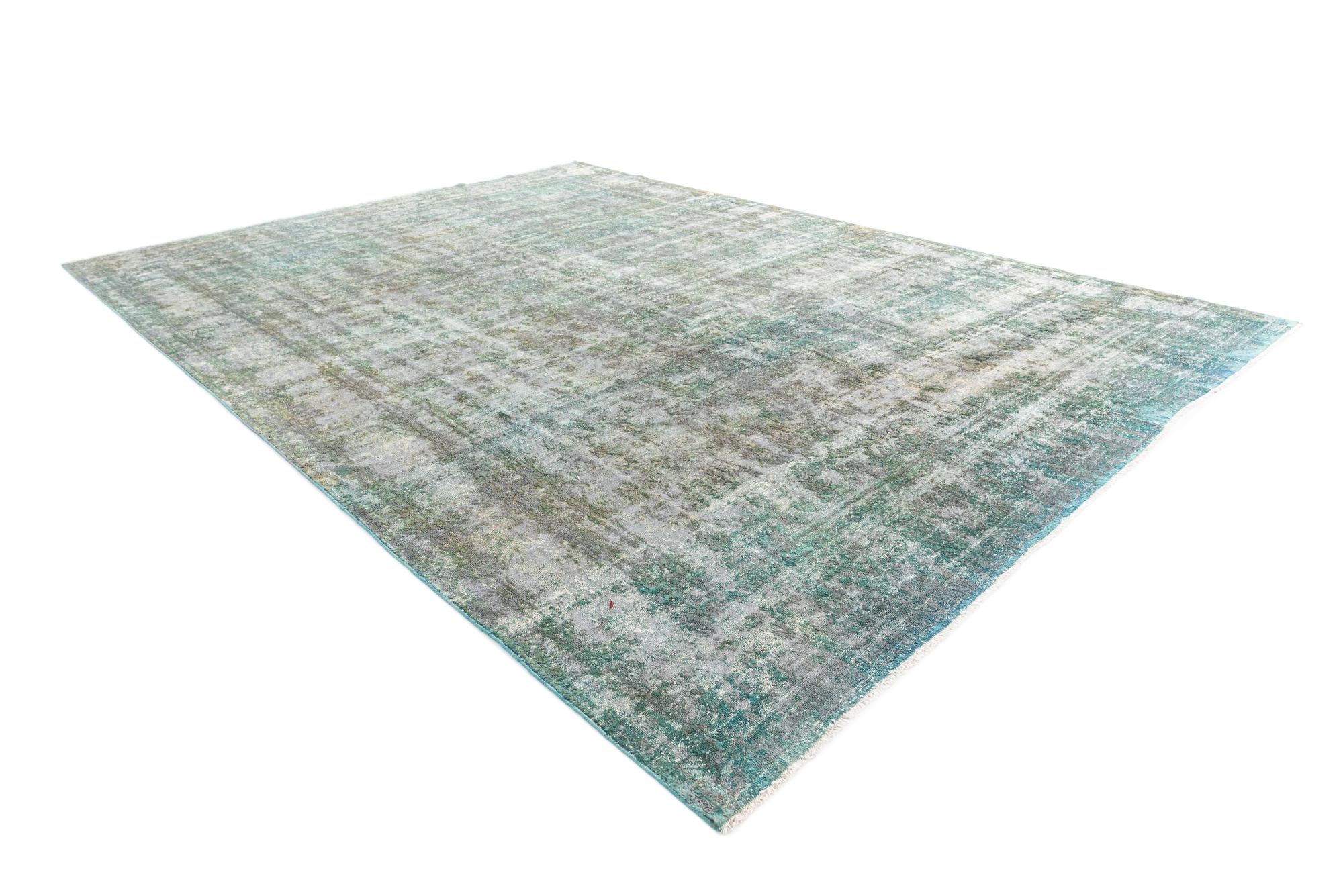 9' 6 x 13' 4 Hand Knotted Ultra Vintage Persian Wool Rug