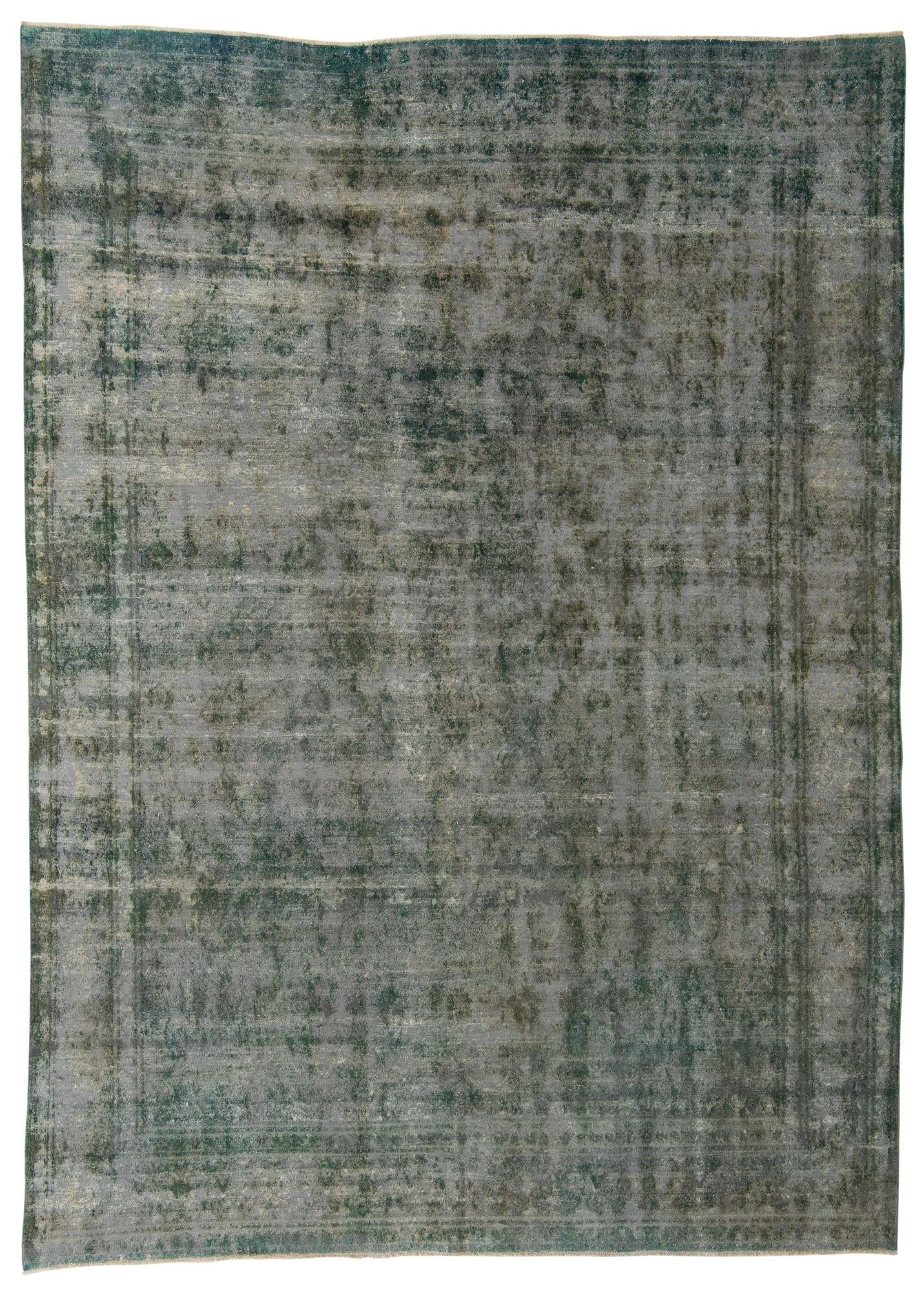 9' 6 x 13' 4 Hand Knotted Ultra Vintage Persian Wool Rug
