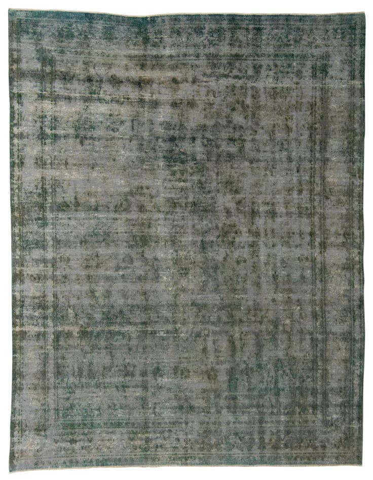Detail image of 9' 6 x 13' 4 Hand Knotted Ultra Vintage Persian Wool Rug