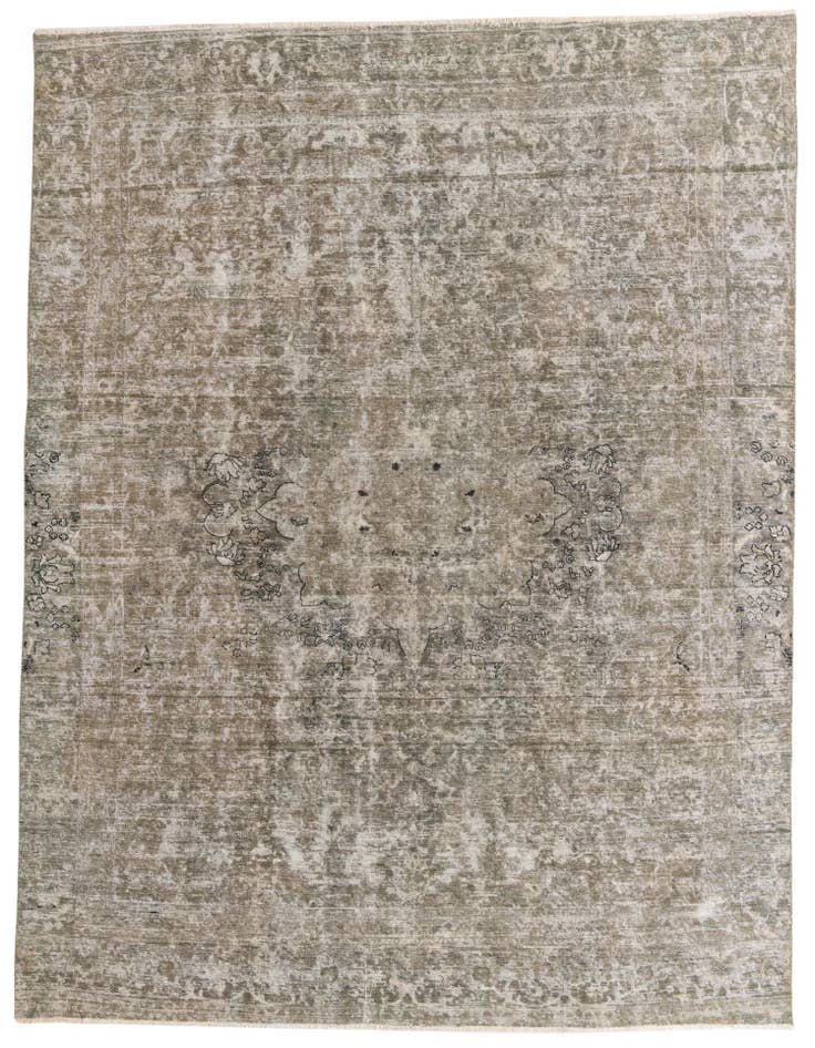 Detail image of 9' x 12' 1 Hand Knotted Ultra Vintage Persian Wool Rug