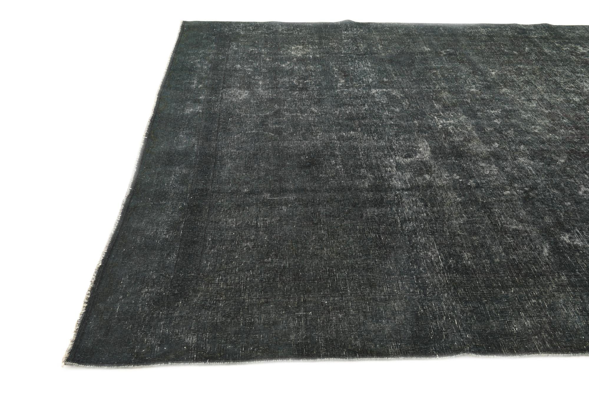 7' 5 x 10' 3 Hand Knotted Ultra Vintage Persian Wool Rug