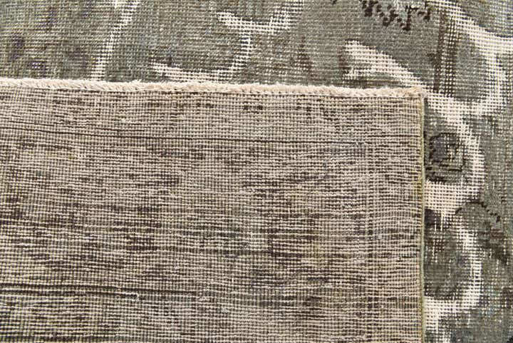 8' 1 x 11' Hand Knotted Ultra Vintage Persian Wool Rug