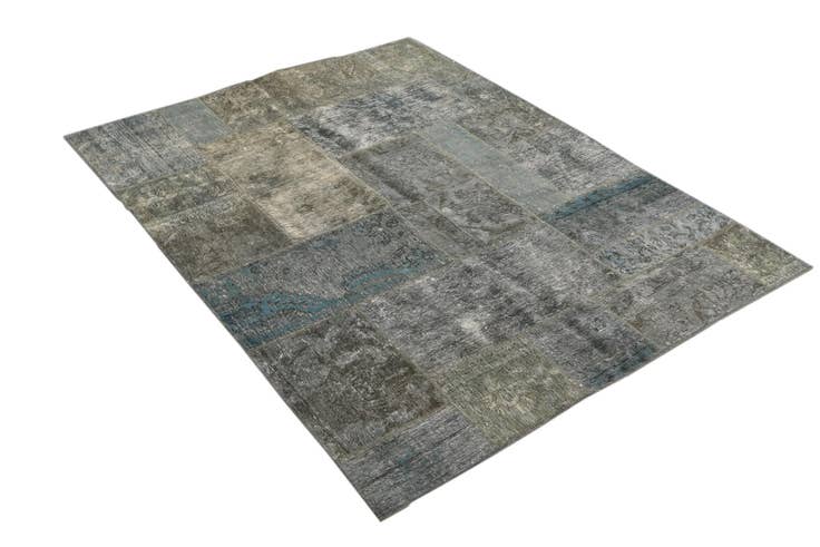 Detail image of 5' x 6' 8 Hand Knotted Ultra Vintage Persian Wool Rug