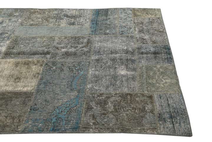 5' x 6' 8 Hand Knotted Ultra Vintage Persian Wool Rug