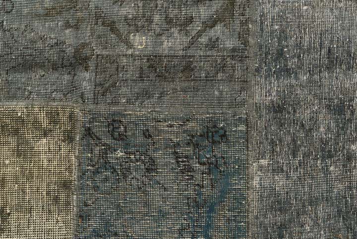 5' x 6' 8 Hand Knotted Ultra Vintage Persian Wool Rug