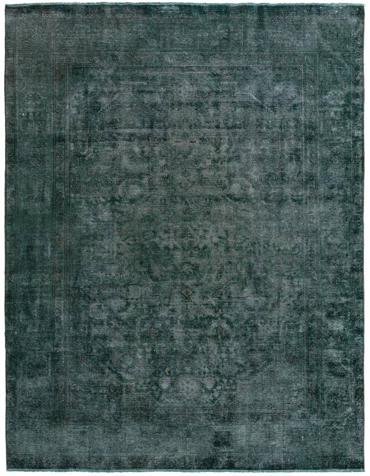 Detail image of 9' 3 x 12' 7 Hand Knotted Ultra Vintage Persian Wool Rug