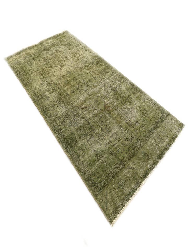 Detail image of 5' 2 x 9' 10  Hand Knotted Ultra Vintage Persian Wool Rug