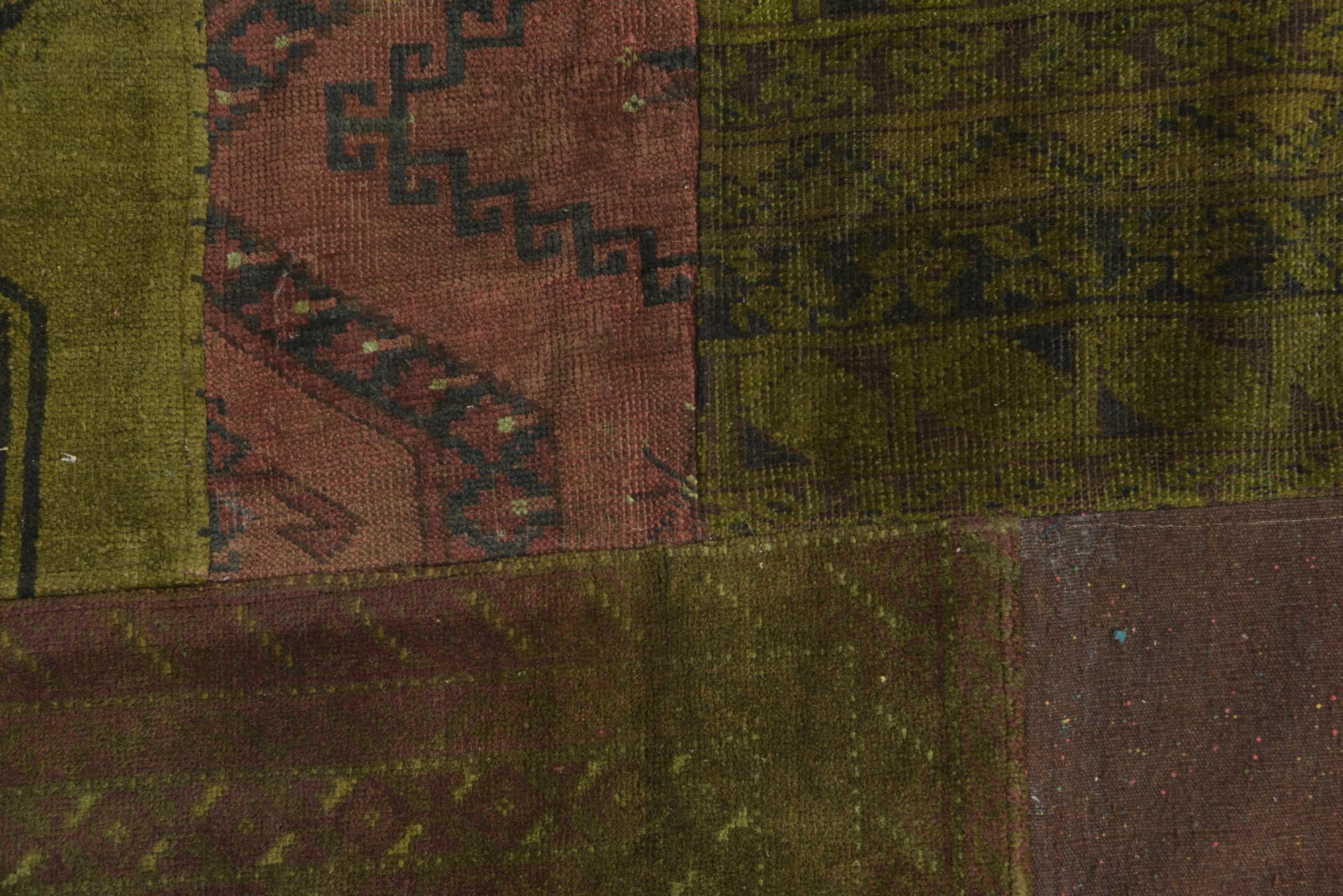 5' 10 x 8' 1 Hand Knotted Ultra Vintage Persian Wool Rug