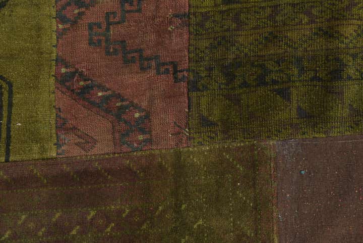5' 10 x 8' 1 Hand Knotted Ultra Vintage Persian Wool Rug