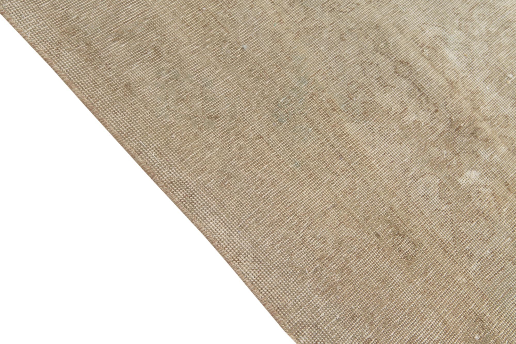 7' 5 x 11' Hand Knotted Ultra Vintage Persian Wool Rug