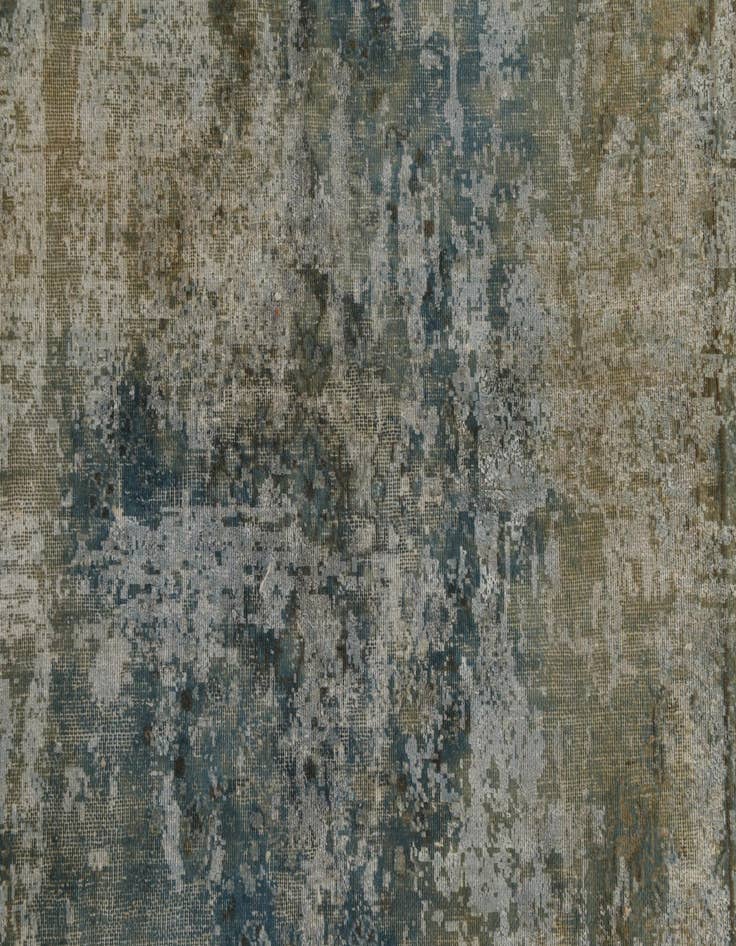 Detail image of 4' 10 x 7' 5  Hand Knotted Ultra Vintage Persian Wool Rug