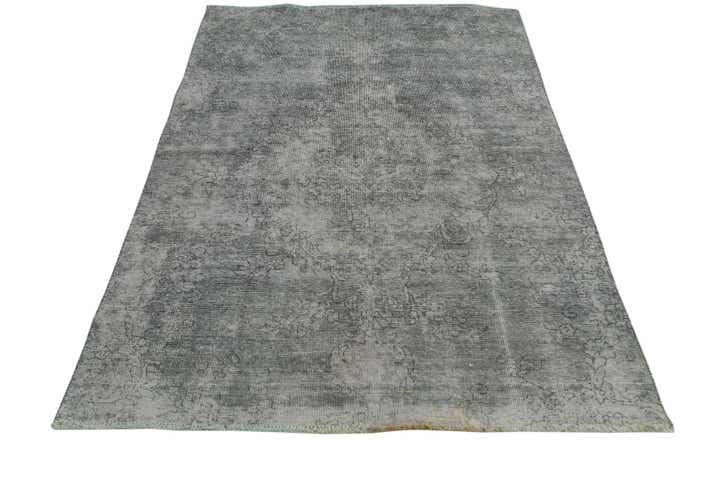 4' 1 x 6' 7 Hand Knotted Ultra Vintage Persian Wool Rug