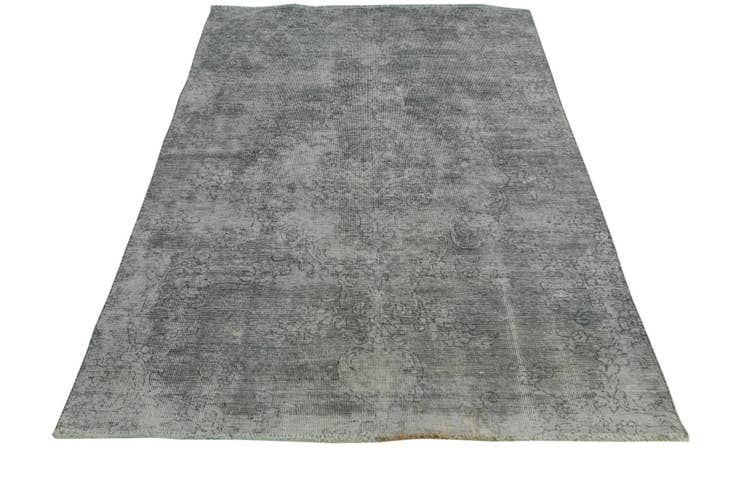 Detail image of 4' 1 x 6' 7 Hand Knotted Ultra Vintage Persian Wool Rug