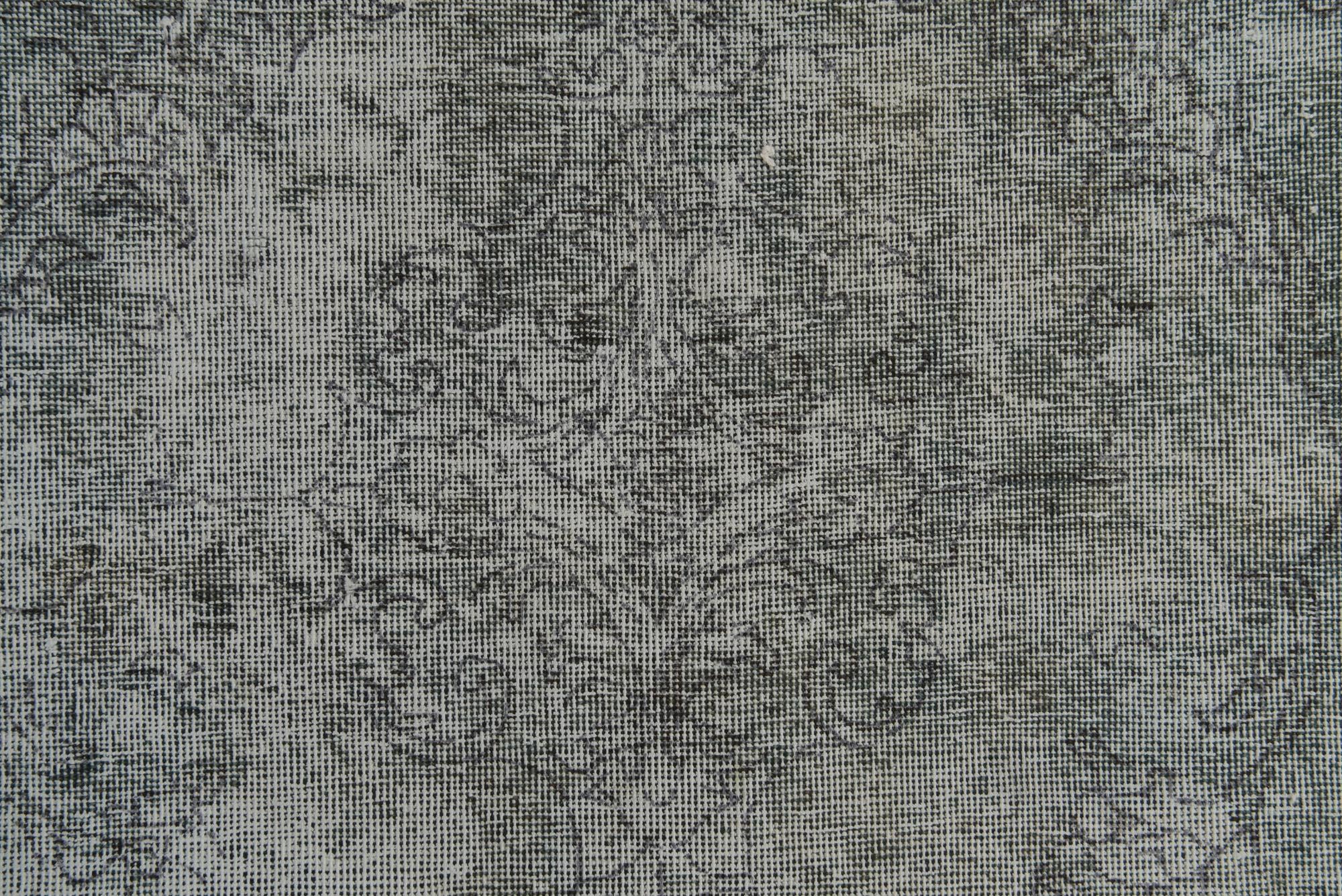 4' 1 x 6' 7 Hand Knotted Ultra Vintage Persian Wool Rug