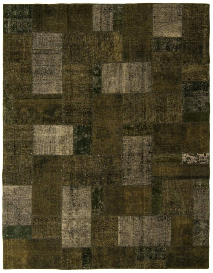 Detail image of 8' x 10' 1 Hand Knotted Ultra Vintage Persian Wool Rug