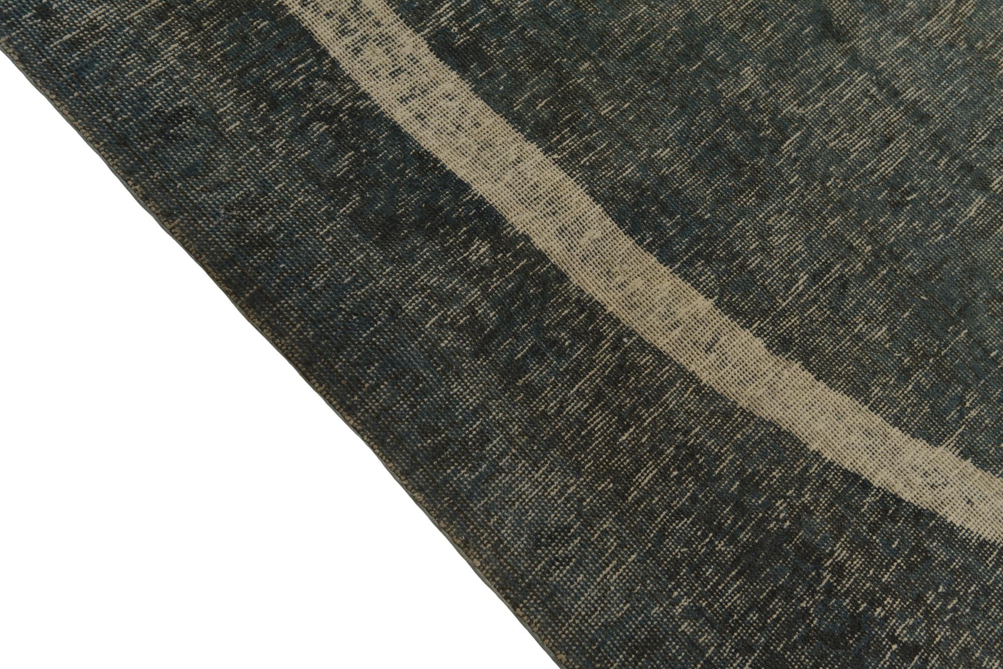 9' 5 x 12' 6 Hand Knotted Ultra Vintage Persian Wool Rug