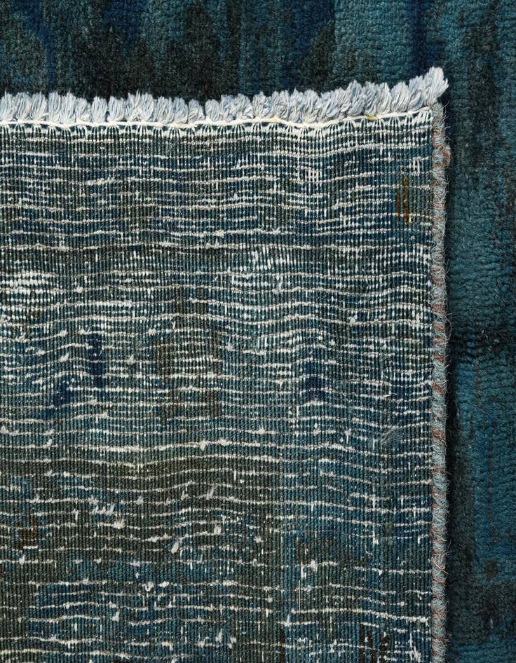 Detail image of 9' 7 x 12' 3  Hand Knotted Ultra Vintage Persian Wool Rug