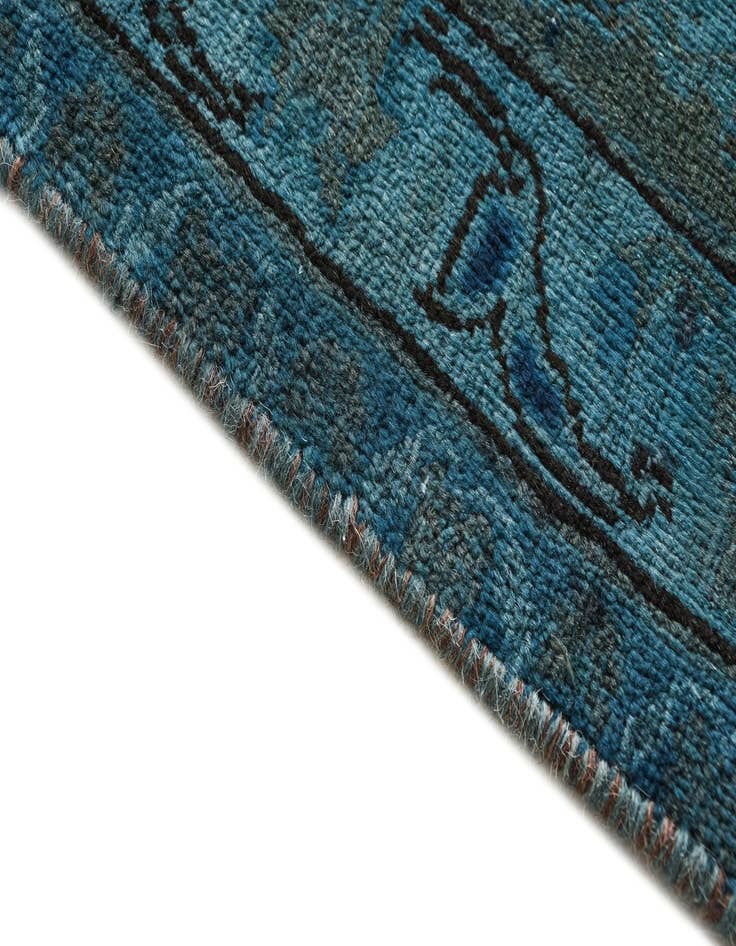 Detail image of 9' 7 x 12' 3  Hand Knotted Ultra Vintage Persian Wool Rug