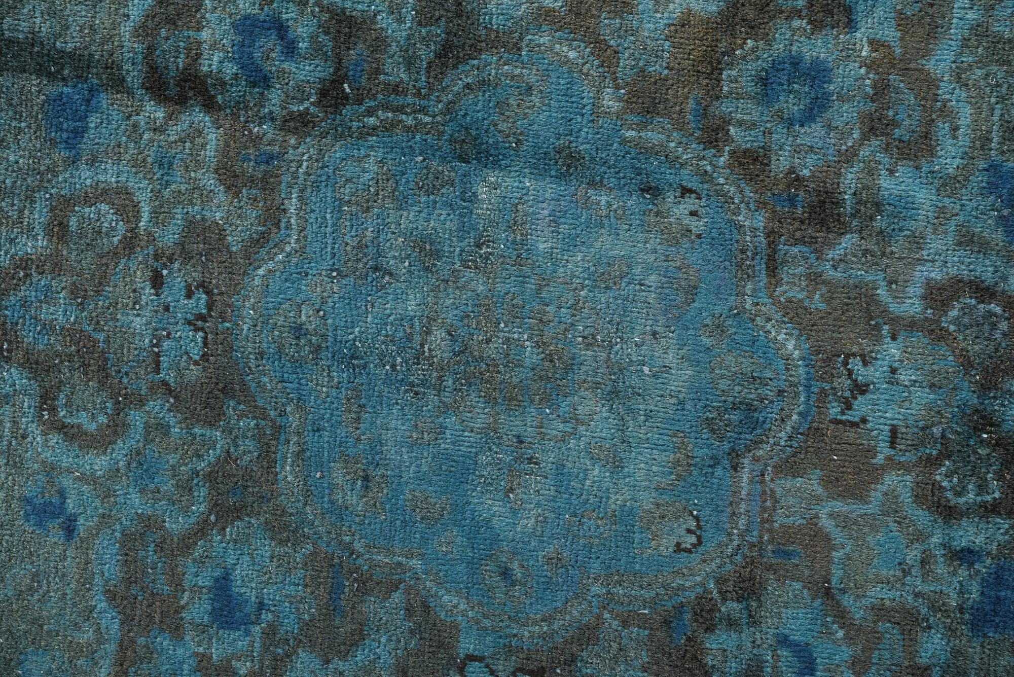 9' 7 x 12' 3 Hand Knotted Ultra Vintage Persian Wool Rug