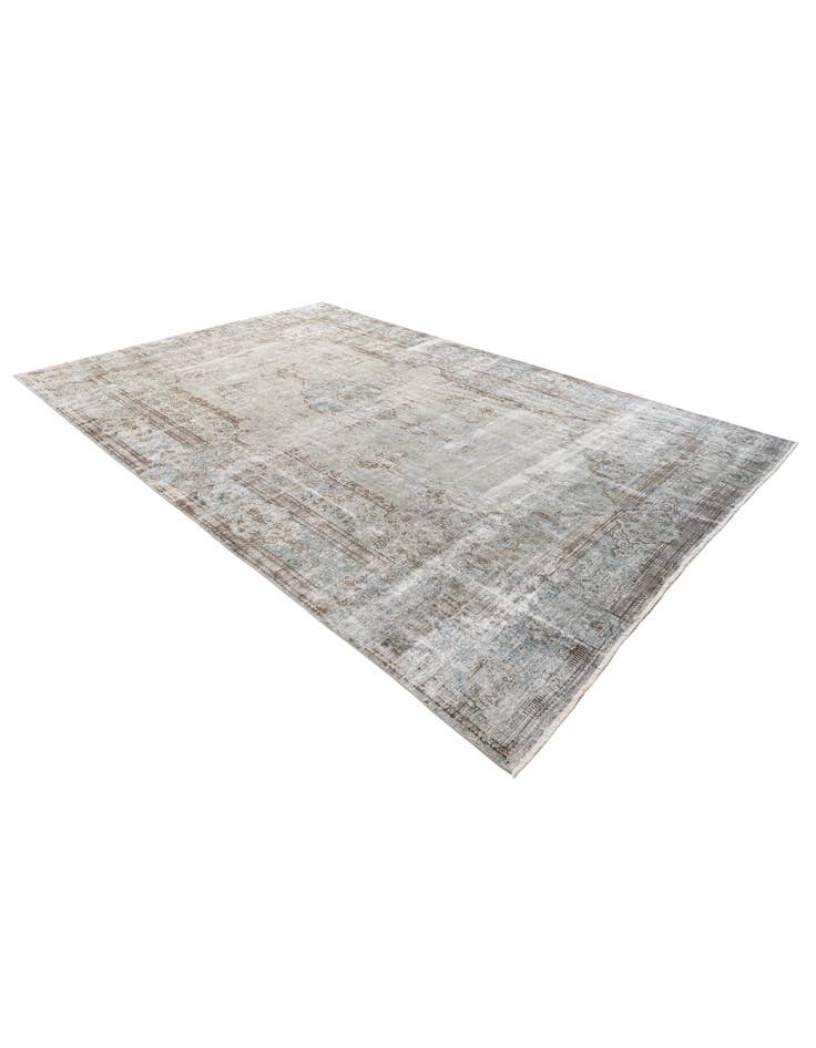 Detail image of 8' 7 x 13' 3 Hand Knotted Ultra Vintage Persian Wool Rug