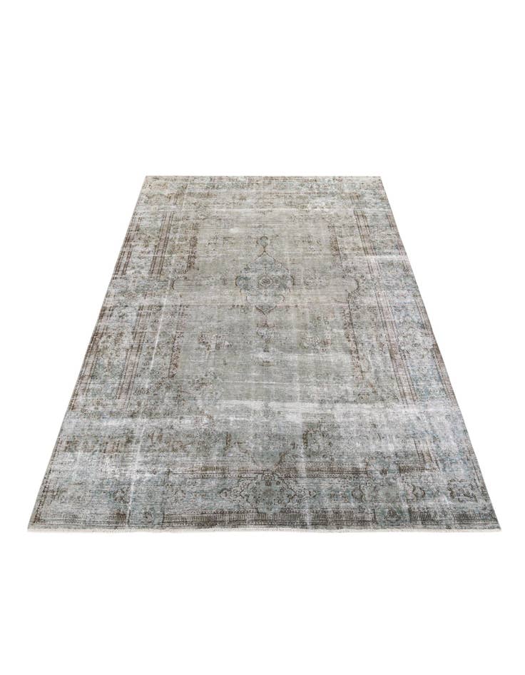 Detail image of 8' 7 x 13' 3  Hand Knotted Ultra Vintage Persian Wool Rug