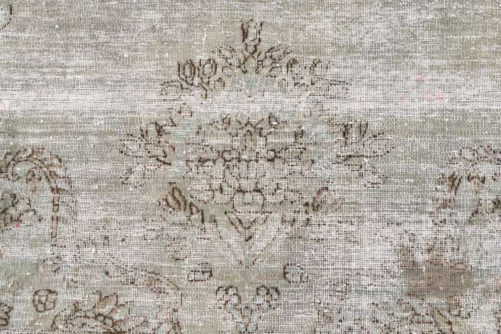 8' 7 x 13' 3 Hand Knotted Ultra Vintage Persian Wool Rug