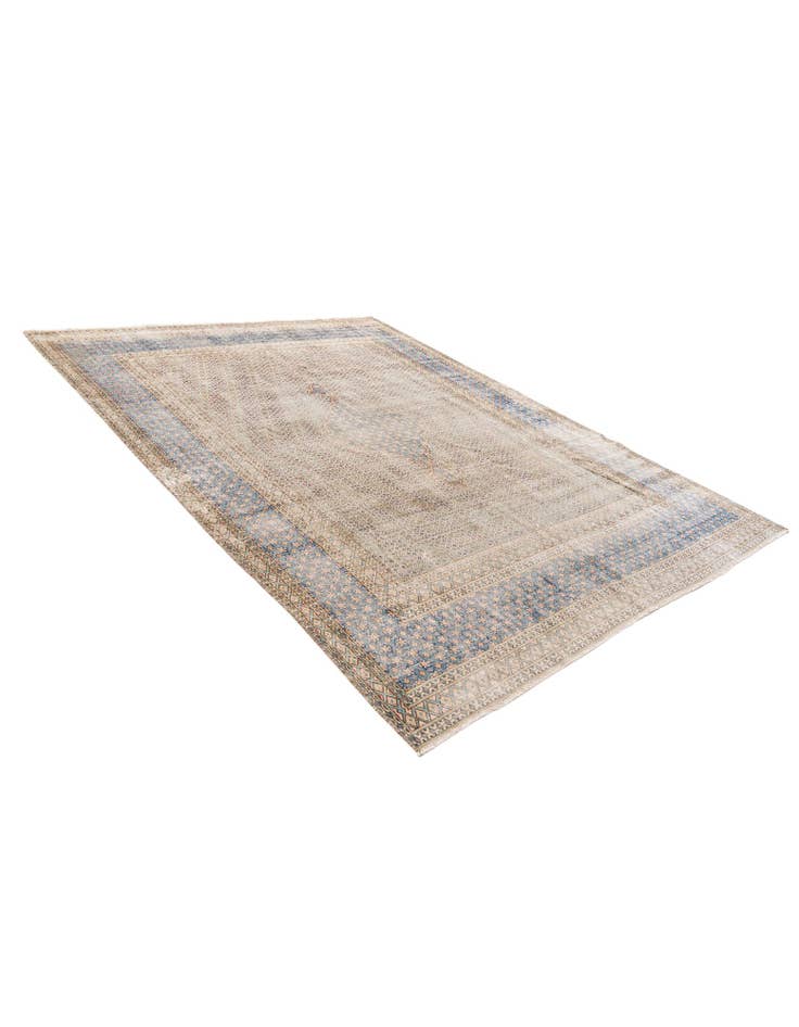 Detail image of 7' 8 x 10' 4 Hand Knotted Ultra Vintage Persian Wool Rug