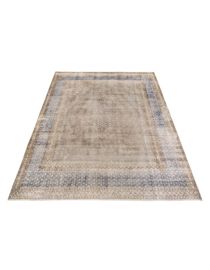 Detail image of 7' 8 x 10' 4 Hand Knotted Ultra Vintage Persian Wool Rug