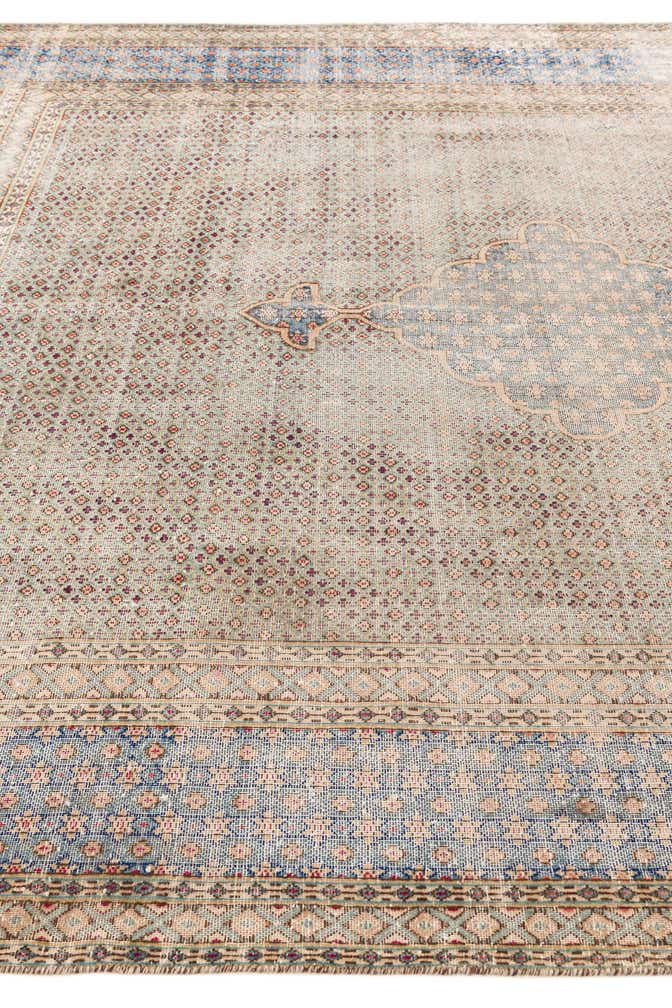 7' 8 x 10' 4 Hand Knotted Ultra Vintage Persian Wool Rug