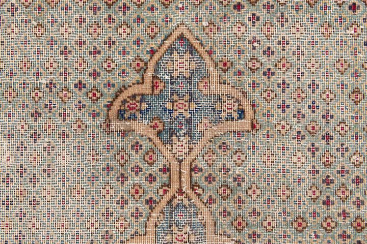 7' 8 x 10' 4 Hand Knotted Ultra Vintage Persian Wool Rug