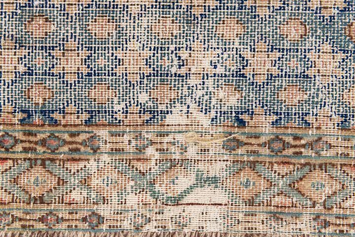 7' 8 x 10' 4 Hand Knotted Ultra Vintage Persian Wool Rug