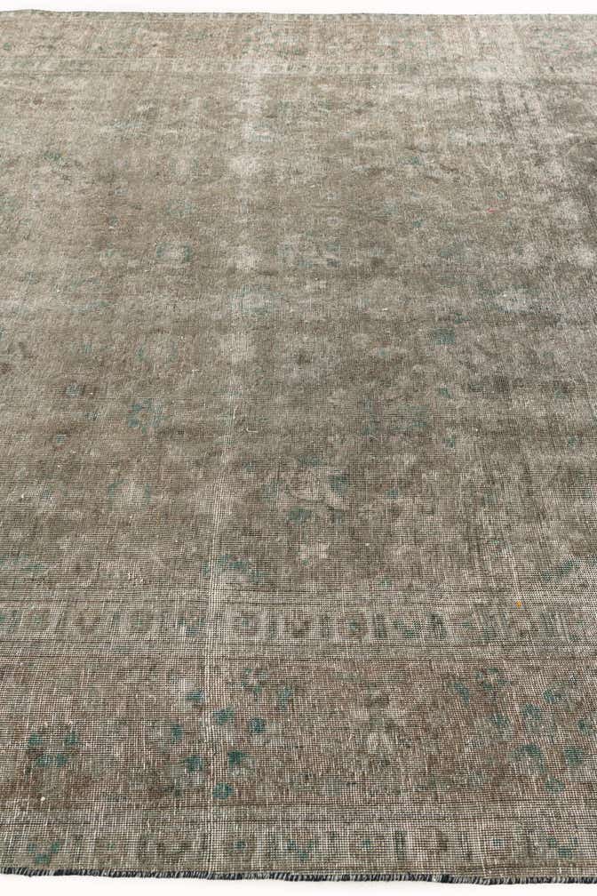 9' 1 x 13' Hand Knotted Ultra Vintage Persian Wool Rug