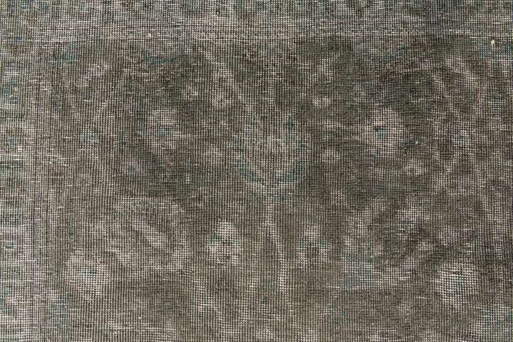 9' 1 x 13' Hand Knotted Ultra Vintage Persian Wool Rug