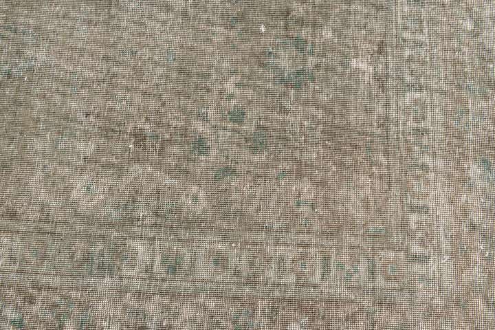 9' 1 x 13' Hand Knotted Ultra Vintage Persian Wool Rug