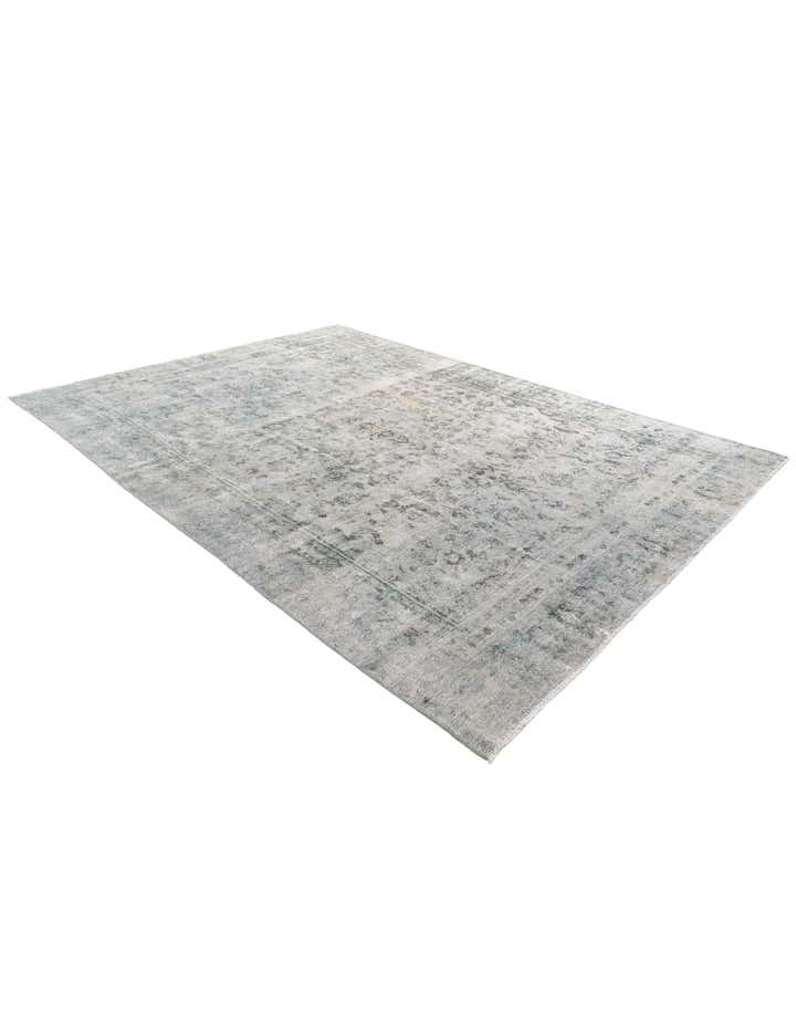 8' x 11' Hand Knotted Ultra Vintage Persian Wool Rug