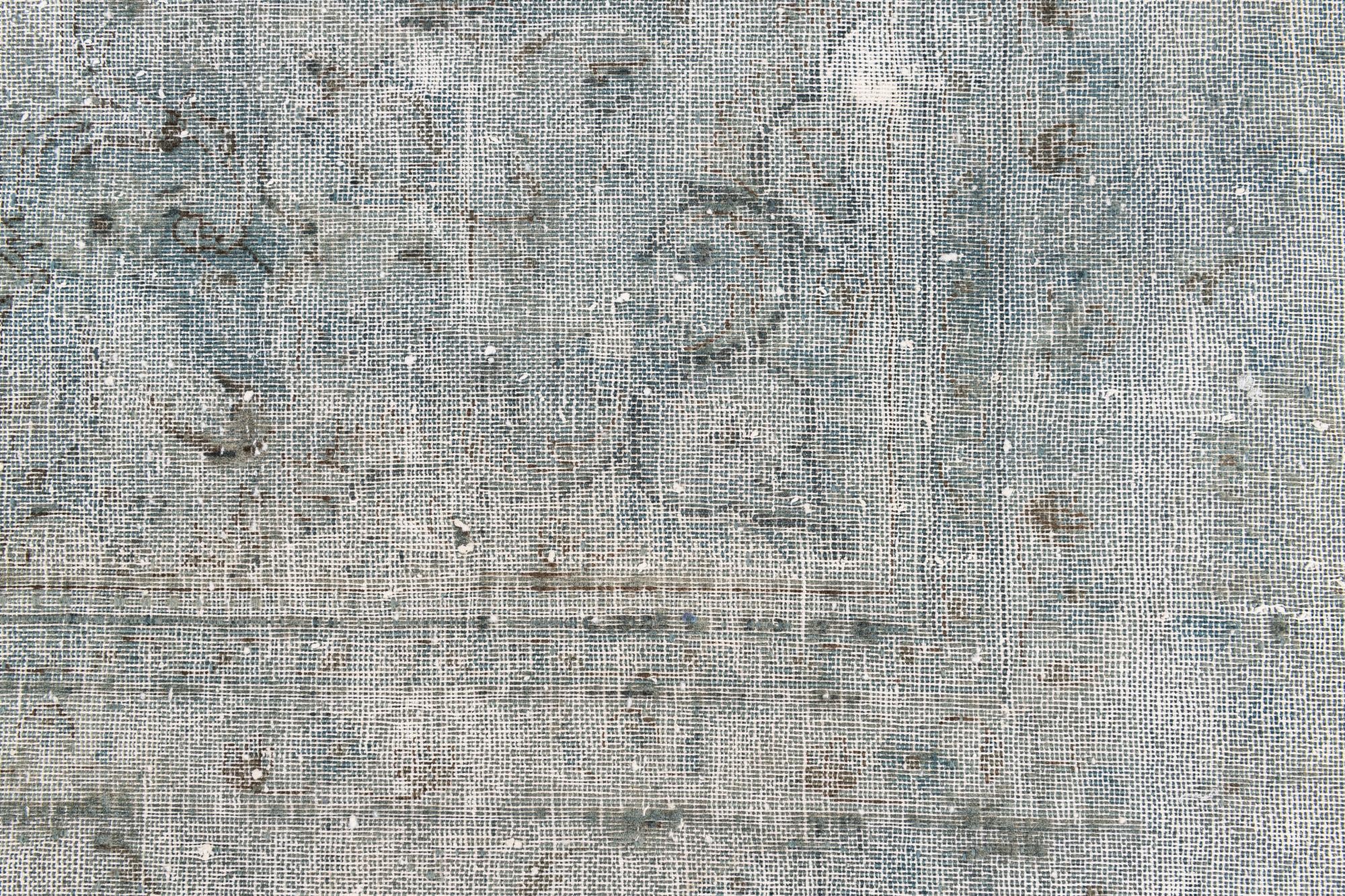 8' x 11' Hand Knotted Ultra Vintage Persian Wool Rug