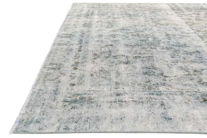 8' x 11' Hand Knotted Ultra Vintage Persian Wool Rug