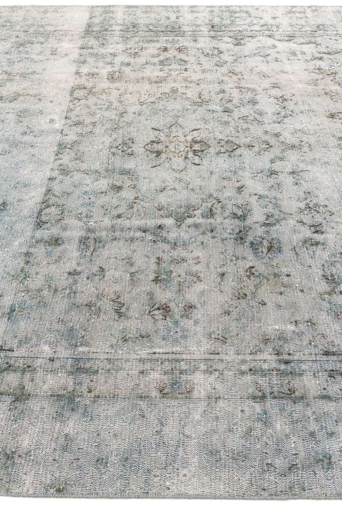 8' x 11' Hand Knotted Ultra Vintage Persian Wool Rug