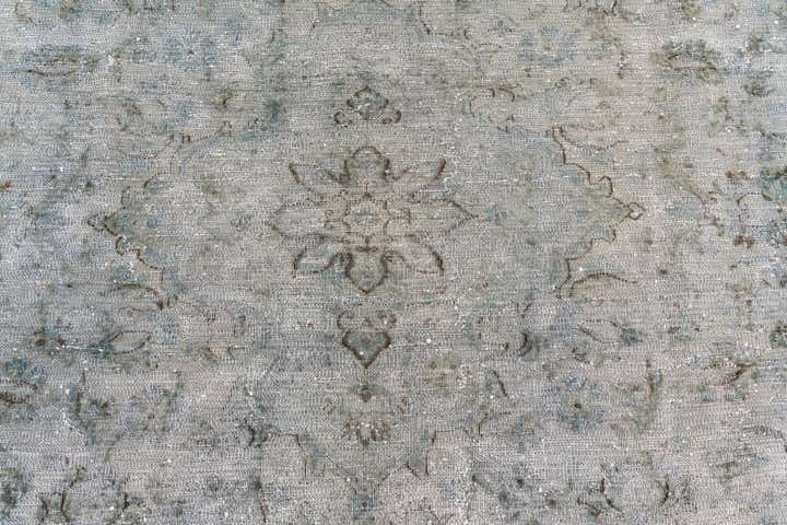 8' x 11' Hand Knotted Ultra Vintage Persian Wool Rug
