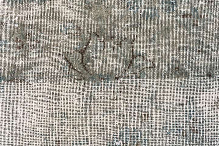8' x 11' Hand Knotted Ultra Vintage Persian Wool Rug