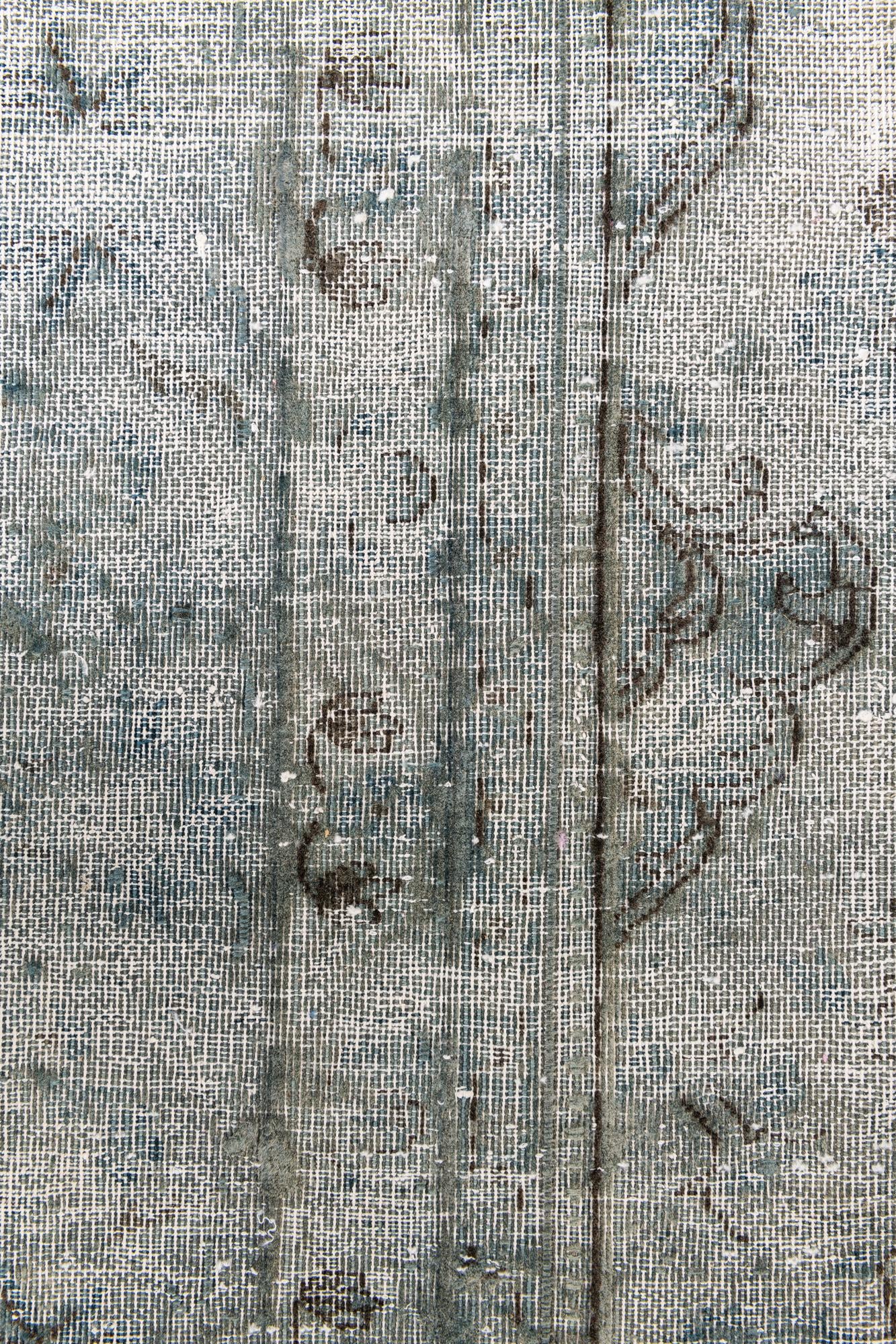 8' x 11' Hand Knotted Ultra Vintage Persian Wool Rug