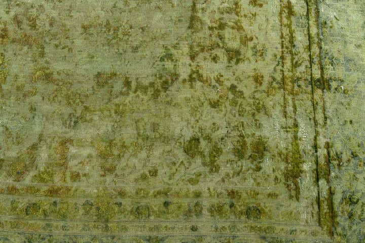 9' 2 x 13' 8 Hand Knotted Ultra Vintage Persian Wool Rug