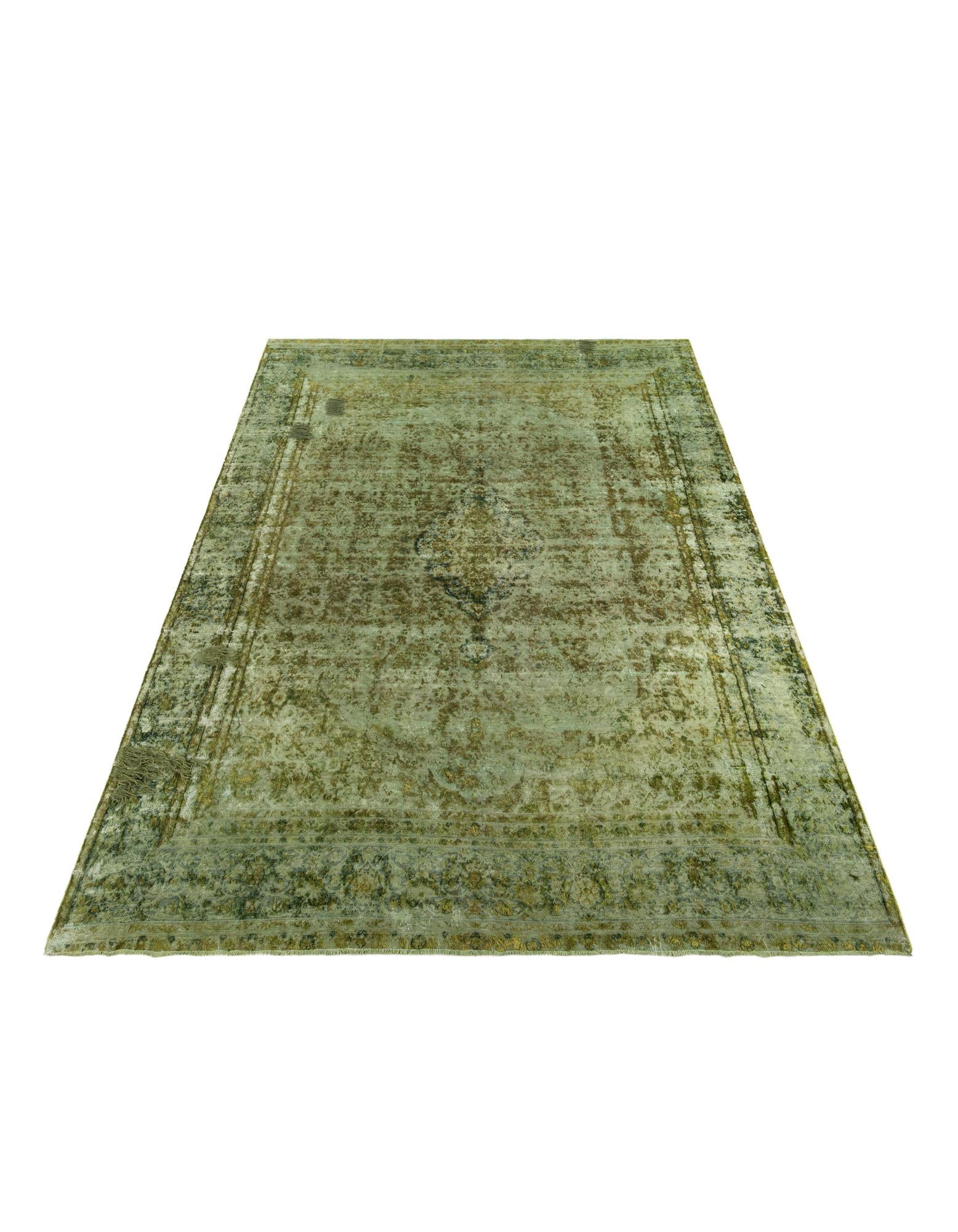 9' 2 x 13' 8 Hand Knotted Ultra Vintage Persian Wool Rug