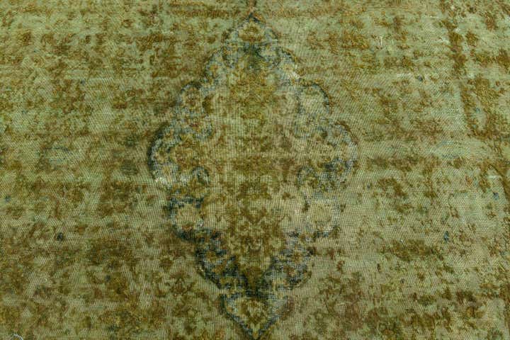 9' 2 x 13' 8 Hand Knotted Ultra Vintage Persian Wool Rug