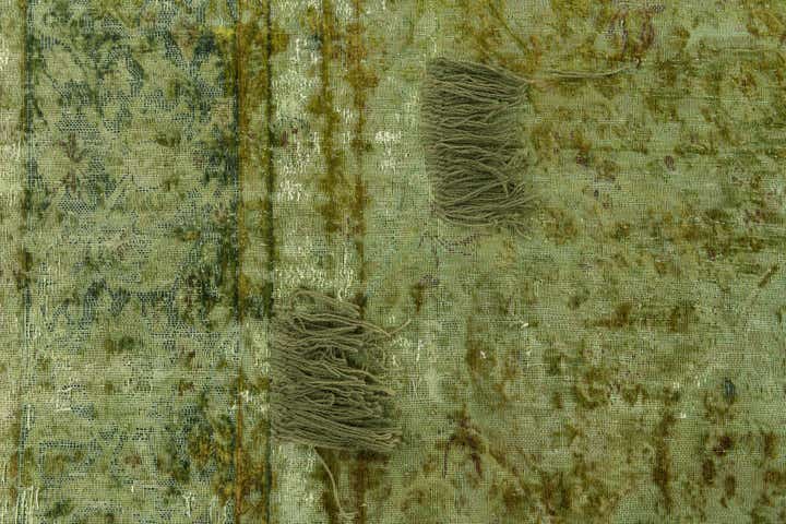 9' 2 x 13' 8 Hand Knotted Ultra Vintage Persian Wool Rug