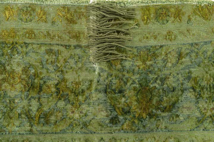 9' 2 x 13' 8 Hand Knotted Ultra Vintage Persian Wool Rug